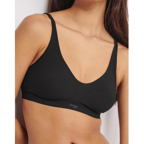 Ever Ease Soft Bra- Black
