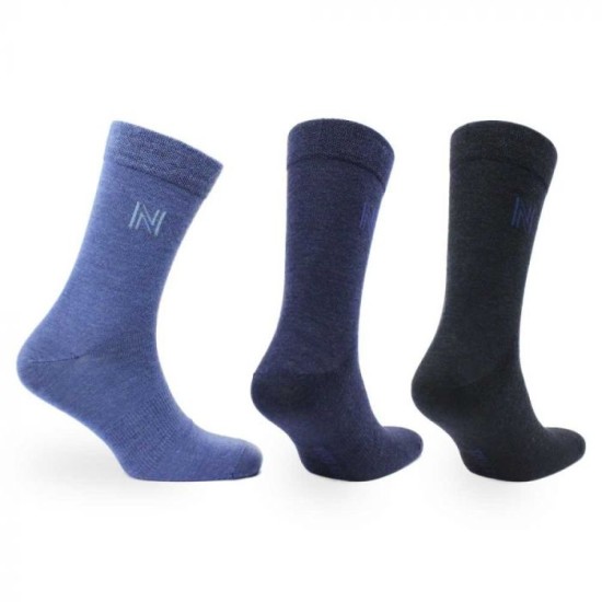 Everyday Stockholm Merino Wool Blue 3 Pack