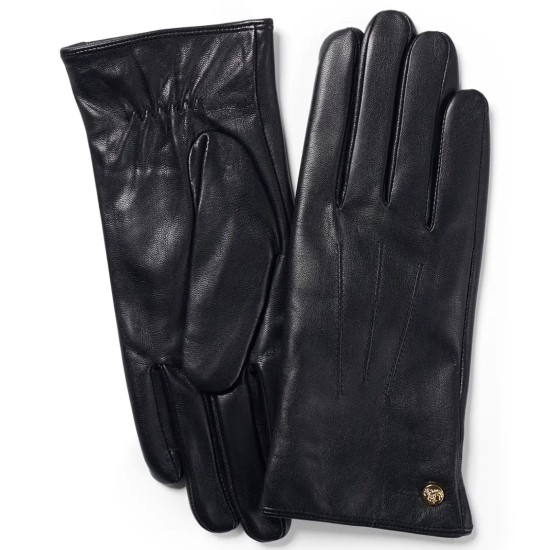 Failsworth Olivia Leather Gloves- Black
