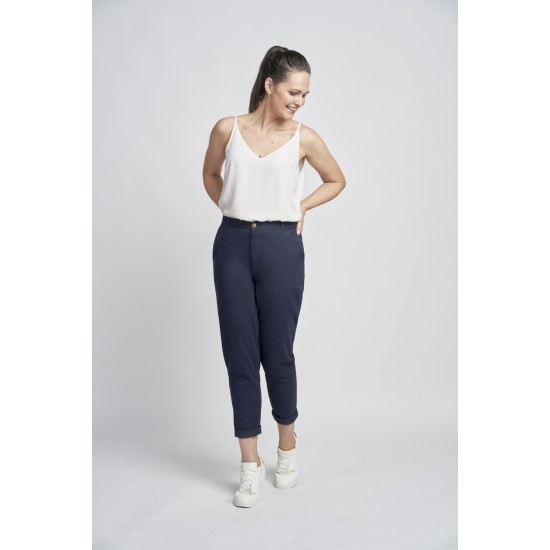 First Ave Cotton Chino Trousers 27