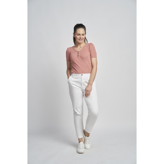 First Ave Cotton Chino Trousers 27