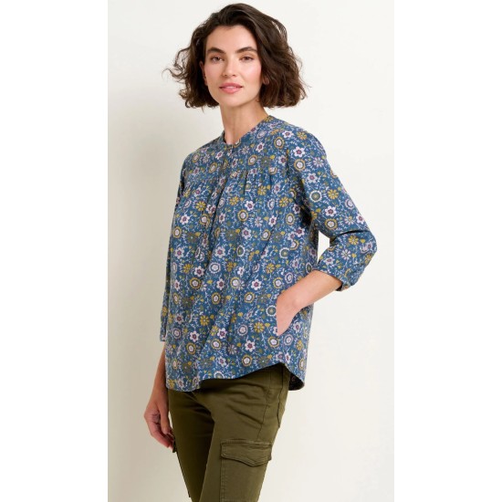 Folk Floral Cord Shirt