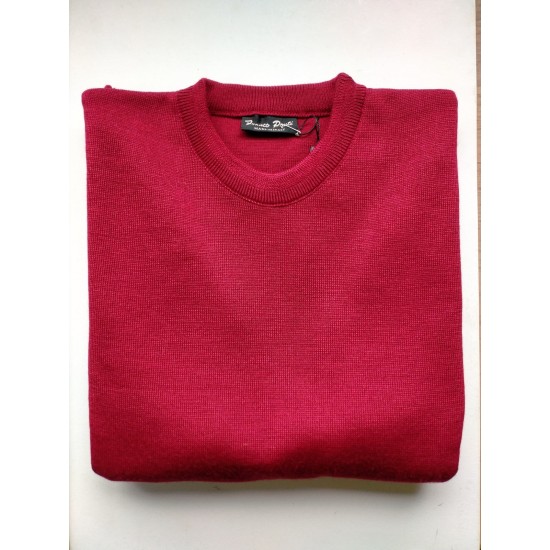 Franco Ponti  Crew Neck Burgundy