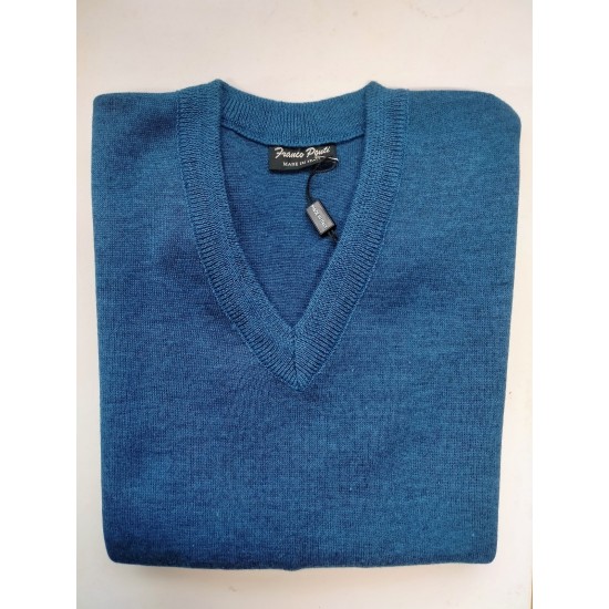 Franco Ponti  V Dark Denim