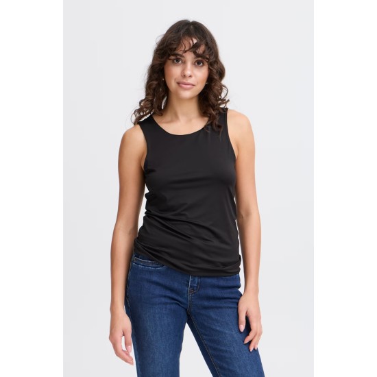 FRAra Vest Top- Black