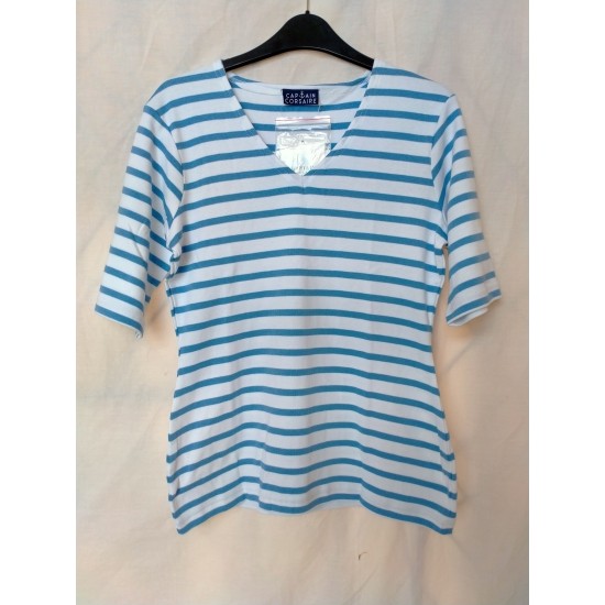 Fregate V Top- White/Blue Infini