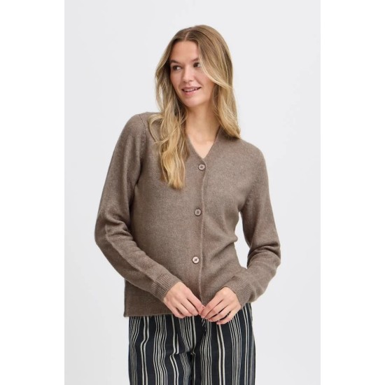 FREllis Cardigan - Walnut Mel