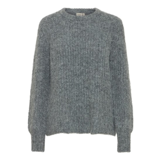 FRElisa Pullover 1- Light Grey Mel