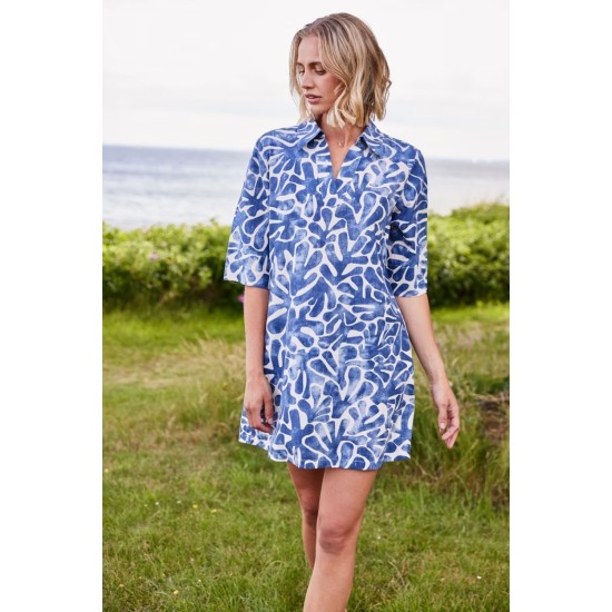 FRMaddie Dress 4 - Navy Art Print