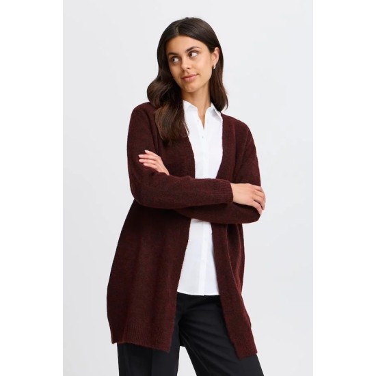 FRSanny Cardigan 1- Tawny Port Mel