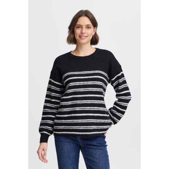 FRSanny Pullover 6 - Black Mel