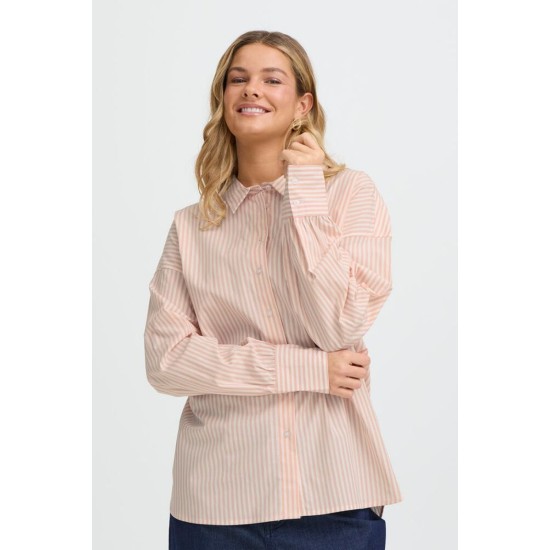 FRZASHIRT SH11- Rose Smoke Stripe