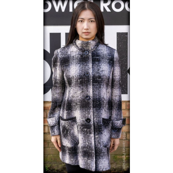 Funnel/N Coat- Grey Shadow