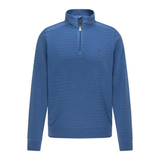 Fynch Hatton 1/4 Zip Blue