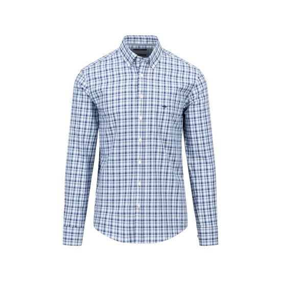 Fynch-Hatton Checked Cotton Shirt 