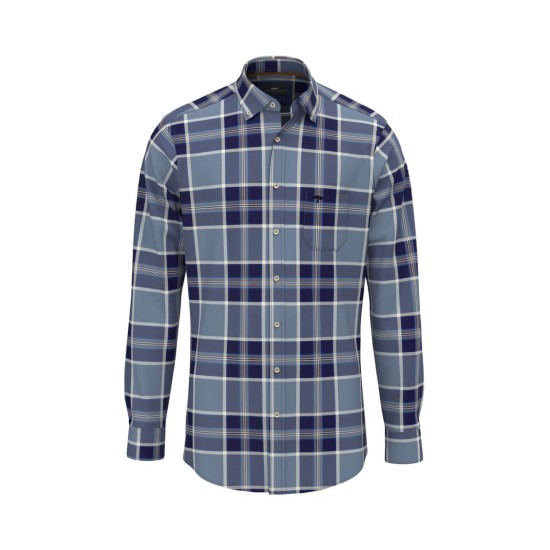 Fynch-Hatton Combi Flannel Check Shirt 