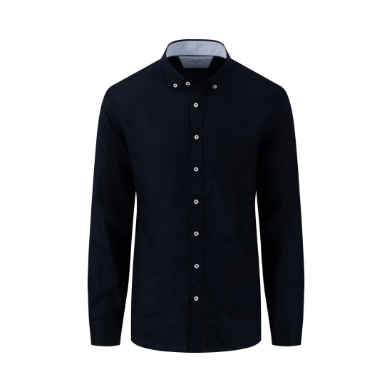 Fynch-Hatton Pure Linen Navy