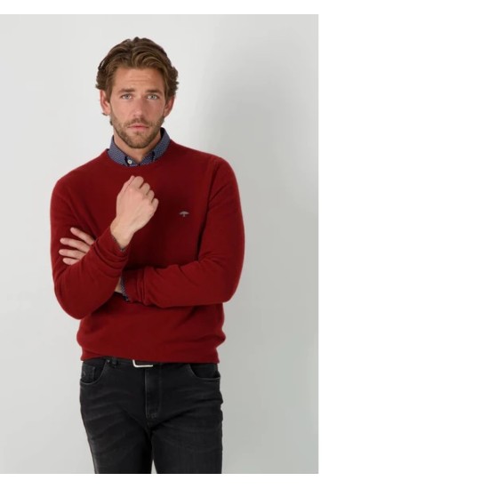 Fynch-Hatton Wool Knit Winter Red