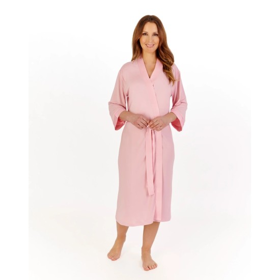 Gaspe Dressing Gown Pink