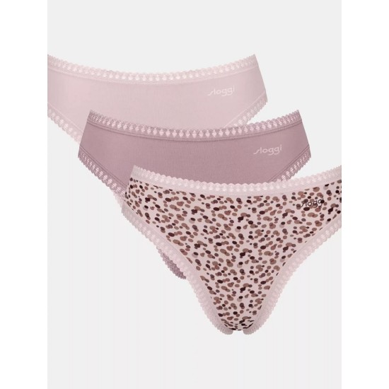 Go Crush High Leg 3pk - Beige Combo