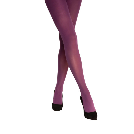 Grape 60 Denier Opaque Tights