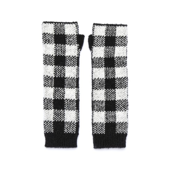 Hampton Armwarmers- Black/White
