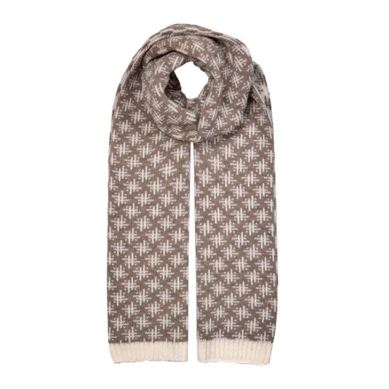 Hashtag Jacquard Scarf