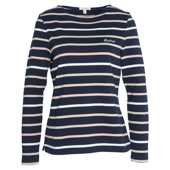 Hawkins Top-  Navy Stripe 