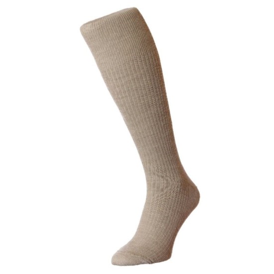 HJ Hall Half Hose 6-11 Oatmeal