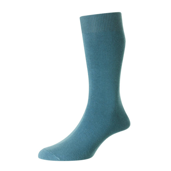 HJ Cotton Rich Dusty Blue