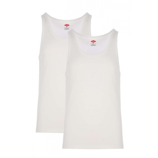 HJ Cotton Vest Twin Pack