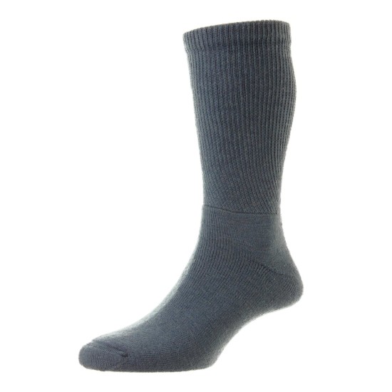 HJ Hall  Wool Diabetic Sock Airforce