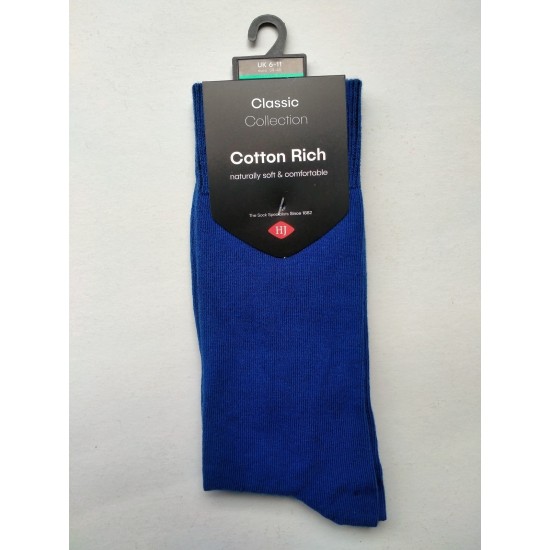 HJ Hall Cotton Rich Cobalt