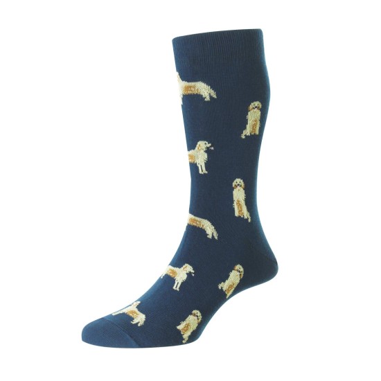 HJ Hall Cotton Retriever Navy