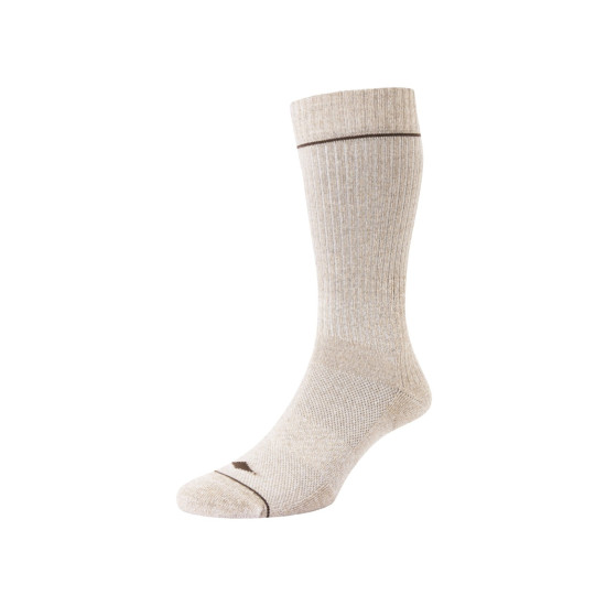 HJ Hall Technical Rambler Lt Coolmax- Oatmeal