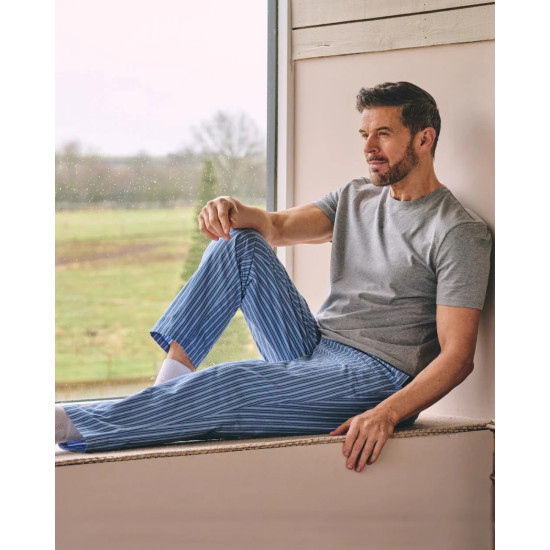 HJ Pyjama Set Grey Blue