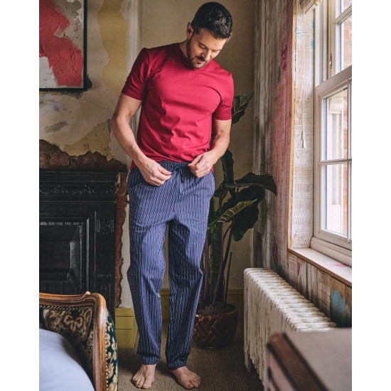 HJ Pyjama Set Red Navy