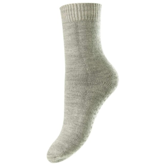 HJ Soft Top Bed Socks- Grey