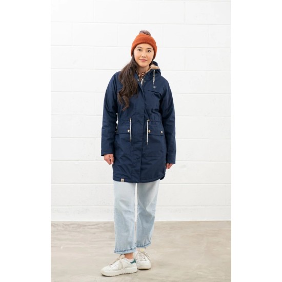 Isobel Waterproof Coat- Navy