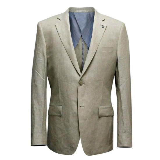 Gurteen Viago Linen Jacket- Sand