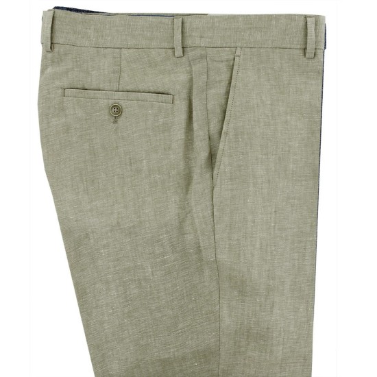 Gurteen Lynton Linen Trousers- Sand