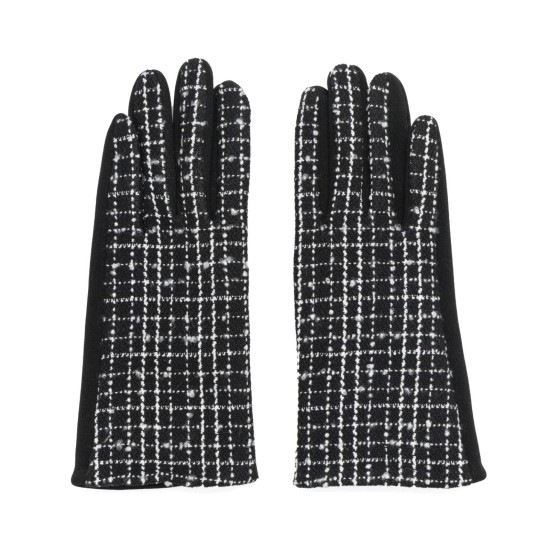 Jazz Gloves- Montone Check