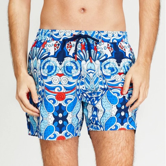Wigglesteps Swimshort/Sock Set Ethnic Art