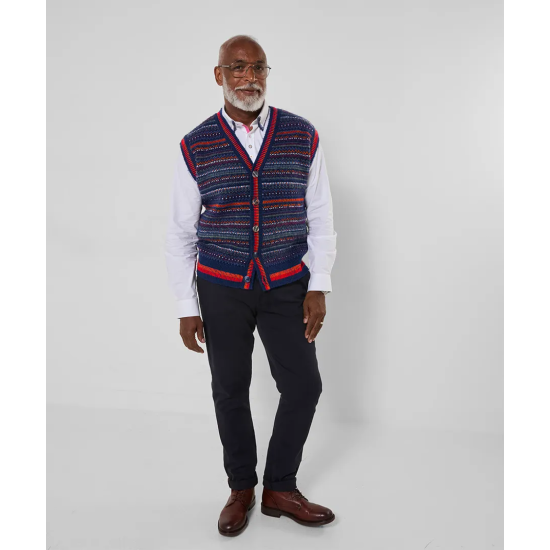 Joe Browns Fabulous Fairisle Knitted Waistcoat