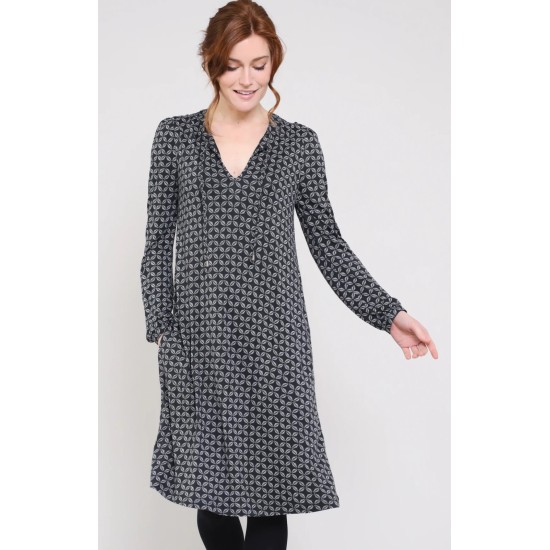 Kikko Easy Tunic Dress - Raven