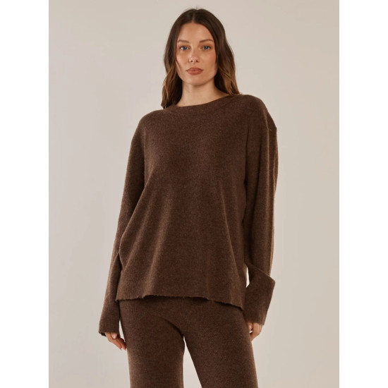 Ruby Knit Sweater Espresso