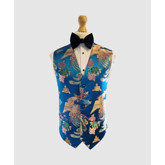 LA Smith Peacock Party Teal