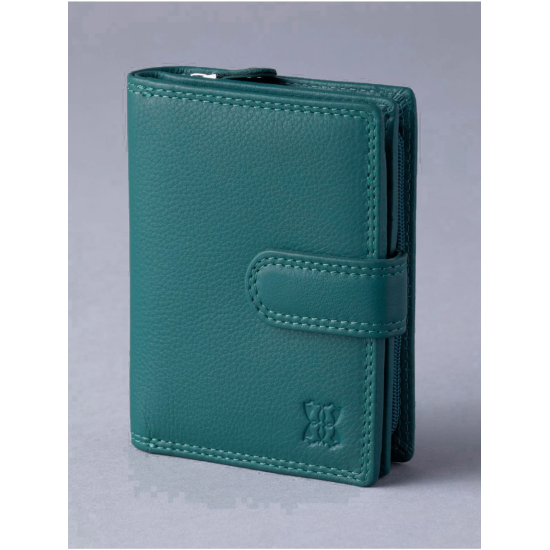 Lakeland Leather Small Leather Tab Purse 11.5cm