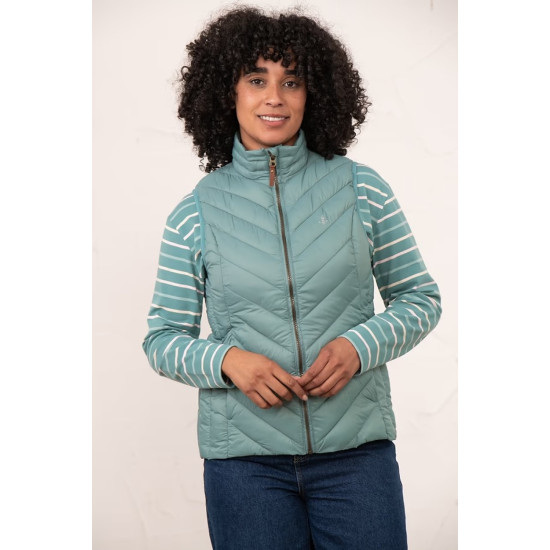 Laurel Gilet- Duck Egg