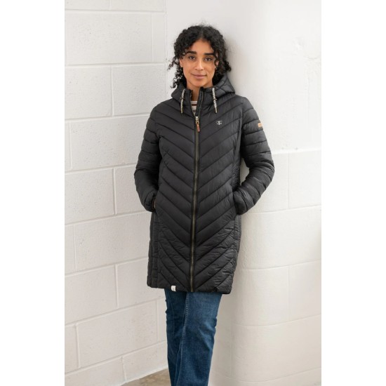 Laurel Water Repellent Quilt- Black
